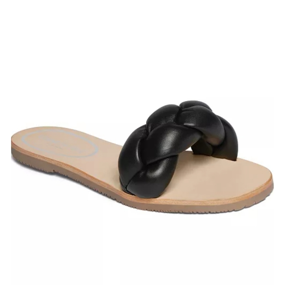 Kenneth Cole New YorkWomen's Nellie Braid Slide Sandals‎ Size 7